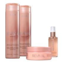 Kit BRAÉ Revival Treatment Reconstruction (4 Produtos)