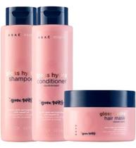 kit Braé Stages by Bruna Tavares (Gloss Hydra 3 produtos)