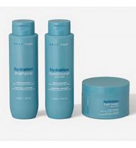Kit Braé Stages Hydration Shampoo 250ml, Condicionador 250ml e Máscara 200gr