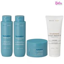 Kit Braé Stages Hydration - Shampoo 250ml + Condicionador 250ml + Máscara 200g + Treatment Cream Leave-In 200g