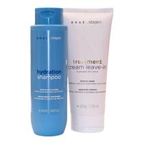 Kit Braé Stages Hydration - Shampoo 250ml + Leave-In 200g