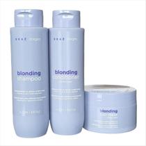 Kit Braé Stages Loiro Condicionador e Shampoo e Máscara