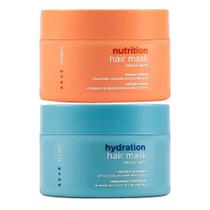 Kit Braé Stages Máscara Hydration 200g + Máscara Nutrition 200g Kit Braé Stages Máscara Hydration 200g + Máscara Nutrition 200g