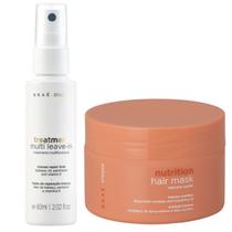 Kit Braé Stages Máscara Nutrition e Multi Leave-in 60ml Kit Braé Stages Máscara Nutrition e Multi Leave-in 60ml