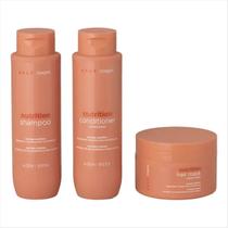 Kit Braé Stages Nutrição Shampoo e Condicionador e Máscara