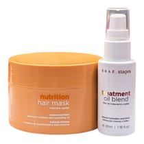 Kit Braé Stages Nutrition - Máscara 200g + Óleo 35ml