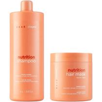 Kit Braé Stages Nutrition Shampoo 1000ml e Mask 500g