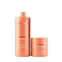 kit Braé Stages Nutrition Shampoo 1L + Máscara 500g