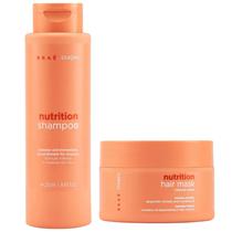 Kit Braé Stages Nutrition Shampoo 250ml e Máscara 200g