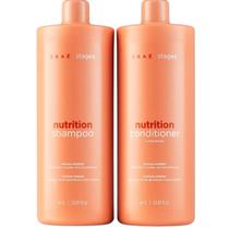Kit Braé Stages Nutrition Shampoo e Condicionador 2x1000ML