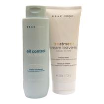 Kit Braé Stages Oil Control - Shampoo 250ml + Leave-In 200g Kit Braé Stages Oil Control - Shampoo 250ml + Leave-In 200g
