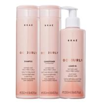 Kit Braé Trio Go Curly Frizz Free (3 Produtos)