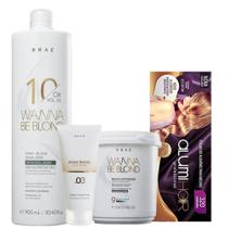 Kit BRAE Wanna Be Blond Cabelos Brilhosos (4 Produtos)