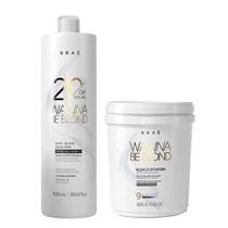 Kit Braé Wanna Be Blond Pó Descolorante + Oxidante 20Vol (2 Produtos)