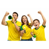 Kit Brasil na Copa+ Corneta.+ BateBag + Raquete PingPong Kit Brasil na Copa+ Corneta.+ BateBag + Raquete PingPong