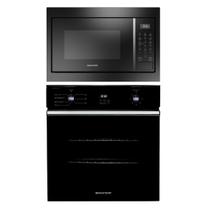 Kit Brastemp de Embutir Forno Elétrico 84 Litros e Microondas 32 Litros Preto 220V
