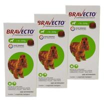 Kit Bravecto 10 à 20 kg (500MG) - 3 unidades