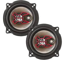 Kit Bravox 5 Pol Auto Falantes 100w Rms Portas Ford Courier