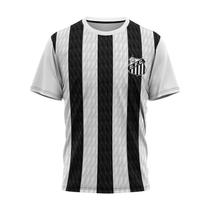Kit Braziline Santos Mini Craque - Infantil - Branco preto