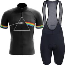Kit Bretelle Forro Gel Camisa Dry Fit Pink Floyd Speed Pro -