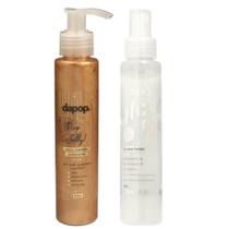 Kit Brilho Corporal Gold Carnaval Com Bruma Facial Glow E Geleia Corporal Iluminadora
