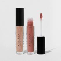 Kit Brilho Labial Transparente + Brilho Labial Nude Océane Edition (2 Produtos)