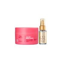 Kit Brilliance Máscara 150ml e Oil Reflections - Wella