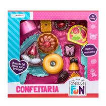 Kit brincando de confeitaria com diversos doces e biscoitos - MULTIKIDS