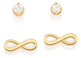 Kit Brinco Com Um Par No Formato Infinito E 527138