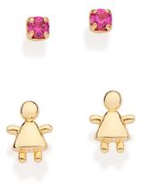 Kit Brinco Formado Por 1 Par Formato Menina 527270 Kit Brinco Formado Por 1 Par Formato Menina 527270
