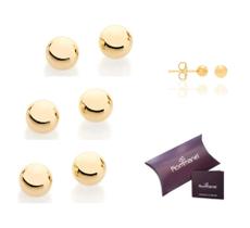 Kit brinco Rommanel Bola original garantia festa fim de ano