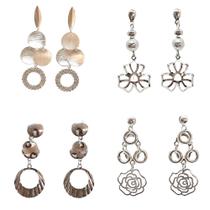 Kit Brincos Semi Joias Folheadas A Prata 30 Peças Atacado - Jady Joias Kit Brincos Semi Joias Folheadas A Prata 30 Peças Atacado - Jady Joias