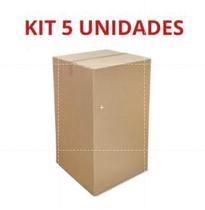Kit Brinde 3, 5 e 10 Caixas Papelão Mudança 62x46x37 Transporte Agasalho Organização Embalagem Kit Brinde 3, 5 e 10 Caixas Papelão Mudança 62x46x37 Transporte Agasalho Organização Embalagem