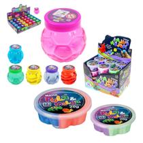 Kit Brinquedo 2 Smash Arte Modelagem Mágica e Cores Vibrantes + 2 Molda