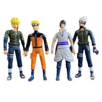 Kit Brinquedo 4 Boneco Naruto Shipunden Action Figure 10