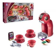 kit brinquedo de cozinha cafeteira infantil master chef