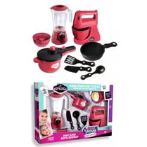 kit brinquedo de cozinha litlle chef kids menino menina