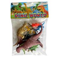 Kit Brinquedo Dinossauros de Borracha 12 Peças Diversos Kit Brinquedo Dinossauros de Borracha 12 Peças Diversos