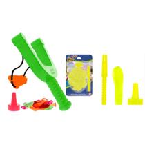 Kit Brinquedo diverso water ballon c/ Estilingue + 70 bexigas + Adaptador