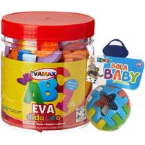 Kit Brinquedo Educativo Encaixe Para Crianças + 36 Meses 114 Peças