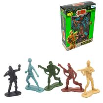 Kit Brinquedo Exercito Soldados De Guerra Soldadinhos 100 Pç