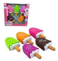 Kit Brinquedo Gelateria Comidinha Sorveteria Infantil Picolé Kit Brinquedo Gelateria Comidinha Sorveteria Infantil Picolé