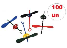 Kit Brinquedo Giro Helice Festa Cosme e Damião 100 unidades