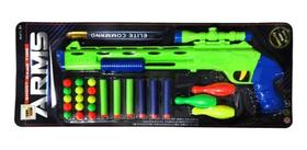 Kit Brinquedo Infantil Arma Lança Dardos Bolinhas Pinos TOY KING