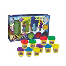 Kit Brinquedo Infantil Kit Massinha de Modelar Mirabel Encanto 10 Potes Coti Massa Cotiplas Kit Brinquedo Infantil Kit Massinha de Modelar Mirabel Encanto 10 Potes Coti Massa Cotiplas
