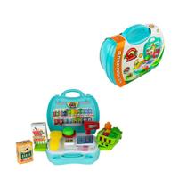 Kit Brinquedo Infantil Maleta de Hortifrúti 20 Peças Kit Brinquedo Infantil Maleta de Hortifrúti 20 Peças