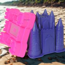 Kit Brinquedo Infantil Rei do Balde Castelo Encantado Praia Areia Moldes Sortidos RB25 Presente Criança Baldinho Kit Brinquedo Infantil Rei do Balde Castelo Encantado Praia Areia Moldes Sortidos RB25 Presente Criança Baldinho