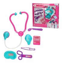 Kit Brinquedo Médico Conjunto De Utensílios