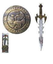 Kit Brinquedo Medieval Cavaleiro Gladiador com Acessórios