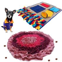 Kit brinquedo para cachorro de enriquecimento ambiental creche pet apartamento casa gato Kit brinquedo para cachorro de enriquecimento ambiental creche pet apartamento casa gato